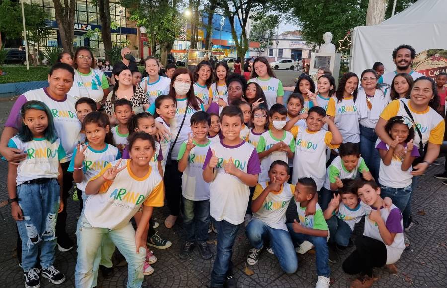 Apresentação Arandu - Praça da Bandeira